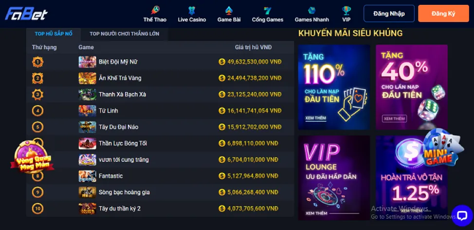 Đánh giá nền tảng nhatvip win